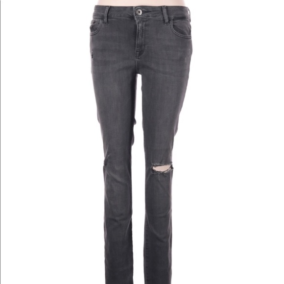 DL1961 size 28 distressed instasculpt skinny jeans - Picture 1 of 8